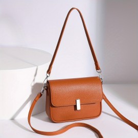 Women'S Genuine Leather Crossbody Bag - Minimalist Small Square Purse with Zipper Closure, Elegant Everyday & Formal Handbag, Durable Oil-Tanned Edges, Easy-Clean Women'S Shoulder Bag for Work, Parties, Travel - Luxury Leather Bag, Versatile Accessory, Sleek Design, Highquality Finish, Compact Handbag, Fashion Lovers, Elegant Handbag For Women, Work Bag For Women, Stylish Bag For Women, Bag For Women High Quality, Fashionable Women Bags, Bag For Lady