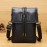 [Leather Crossbody Bag] Genuine Leather Women's Crossbody Bag | Multiple Compartments, Detachable Adjustable Strap, Magnetic Closure, Coffee Brown Tassel Detailing, Polyester Lining - Casual Everyday Shoulder Bag