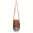 Perfect Casual Vintage Bohemian Style Rivet Crossbody Bag with Tassel Decor, Stitching, Phone Lipstick Coin Compartments for Daily Use, Best Gifts for Carnaval
