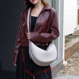 Women's Large Capacity Handbag - Elegant Full-Grain Crossbody Bag with Golden-Tone Hardware, Zipper Closure & Lining, Structured Round Top & Flat Base - Versatile Everyday Purse for Work, Travel, Formal Events (White/Red/Black) - Durable & Easy Maintenance, Wipeable Surface, Golden-Tone Hardware, Spacious Interior for Everyday Essentials, Casual to Formal Use, Bag for Women High Quality, Womens Shoulder Bag with Buckles, Luxurious Bag for Women,