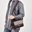 Premium Men's Sling Bag - Spacious Commuter Sling Bag for Work & Travel | Stylish Single Shoulder Messenger Bag | Versatile Black & Brown Multi-Compartment Bag | Laptop Bag | Business Document File Portfolio