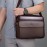 Men's Black Synthetic Leather Business Shoulder Bag with Adjustable Strap, iPad & A4 File Compartment, Multiple Zippered Pockets, Golden-Tone Hardware, Ideal for Office Use, Professional Gear Bag | Stylish Men's Bag | Textured Finish
