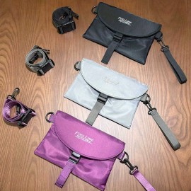 Father'S Day Gift Nylon Crossbody Bag with Tool Pattern, Multi-Functional Layered Design, Adjustable Strap, Machine Washable - Ideal for Daily Commute, Commuter Bag | Functional Design | Durable Strap, Crossbody Bag