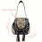 Women's Elegant Alligator-Print Handbag/Purse - Detachable Strap & ic Closure, / with Bead Accent - Luxury Wedding, Party, Gala Accessory ( Light Beige)