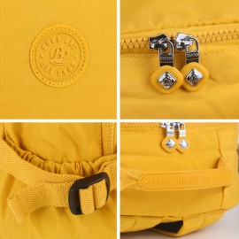 Women'S Large Capacity Laptop Backpack with Cute Rabbit Pendant - Nylon Travel Backpack, Multi-Pocket School, Work, Commute Backpack with Adjustable Strap, Backpack for Travel