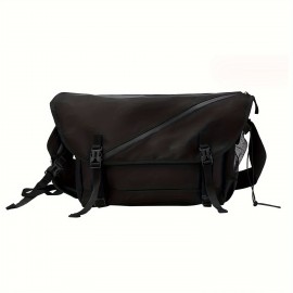 Casual Men's Crossbody Messenger Bag, Durable Laptop Bag
