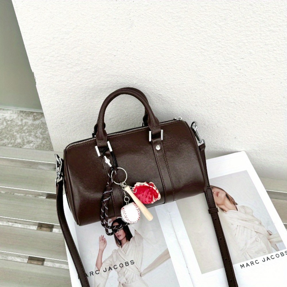 Women's Genuine Leather Handbag - Large Capacity Convertible Crossbody & Handbag with Zipper Closure, Adjustable Strap, Elegant Brown-like color for Work, Formal Events, Everyday Use - Luxury Purse, Versatile Accessory, Vintage Design, Highquality Finish, Fashion Enthusiasts