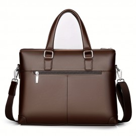 Men'S Minimalist Tote Bag with Adjustable Strap - Black, Durable, Everyday Commute Shoulder Bag, Everyday Tote Bag | Minimalist Style | Adjustable Strap Bag